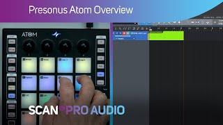 Presonus Atom - Hands on with Studio One.