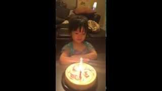 肝肝四歲生日 Happy birthday Rachel is 4 years old