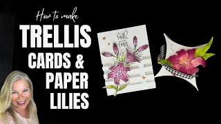  Unlock the Magic of Crafting: Trellis Cards & Paper Lilies Gift Set Tutorial 