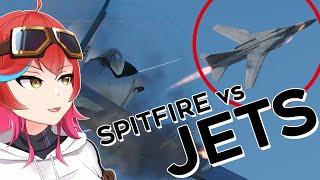 SPITFIRE vs SUPERSONIC JETS (again)