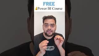 Free Power BI Course  #powerbi #learnwidgiggs