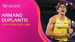 Mondo MAGIC!  Armand Duplantis  | Every Roma 2024 jump