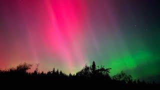 WATCH: Northern lights seen across the Maritimes in Canada