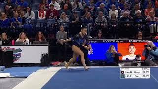 Leanne Wong Near Perfect Floor Florida vs Auburn 2023 9.975