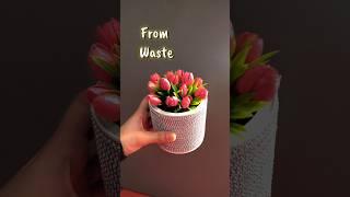 DIY Unique Flower vase #nazuart #diy