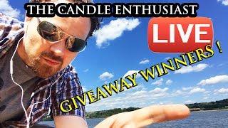 LIVE- Giveaway Winners - Yankee Candle Moonbeams on Pumpkins - ROOT Candle Announcement