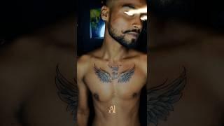 Wings Tattoo #tattoo #wingstattoo #chest #viraltattoo #wings #trending #designtattoo A1 Tattoo