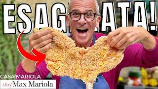 COTOLETTA ALLA MILANESE GIGANTE !!! Ricetta di Chef Max Mariola