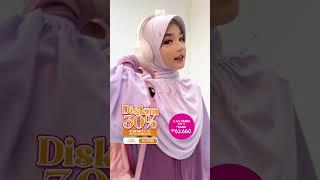 Wearing vs Styling Kerudung Instan Amira Rabbani Size XL 