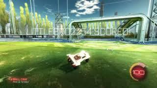 The First Recorded Ceiling Shot! Rocket League