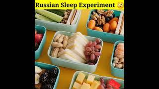 Russian Sleep Experiment #shorts #factspy