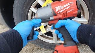 MILWAUKEE M18 FHIWF12 IMPACT WRENCH POWER TEST 120Nm 180Nm 210Nm M18FHIWF12 18V #milwaukee #m4k #bmw