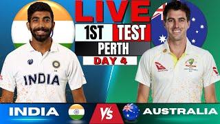 IND vs AUS: India vs Australia 1st Test | Live Score & Commentary | IND vs AUS | Day 4 2nd Session