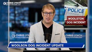 What happened to the dog involved in the violent Woolston altercation?