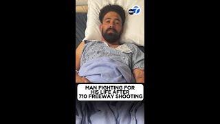 Father of 3 paralyzed after shooting on 710 Freeway in Long Beach