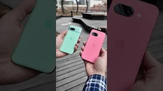 Google Pixel 9a vs. Pixel 8a | Side-By-Side Design Comparison  #pixel9a