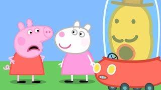 Peppa Pig Full Episodes | Mr Potato Comes to Town | Cartoons for Children