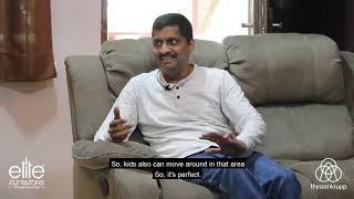 Elite Elevators - Customer Testimonial - Mr Kiran Kumar Talks about Our Home Lift From Bangalore