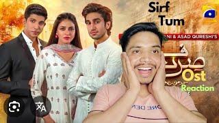 Sirf Tum Ost Reaction By  Indian | Hamza Sohail | Anmol Baloch