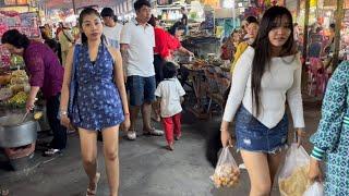 Cambodia 2025 - Walking Tour Countryside Street Food in Cambodia [4K]