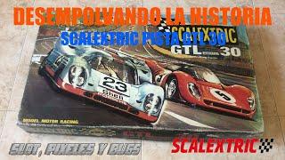 Unboxing y Pruebas, Pista Scalextric GTL30 del año 1971