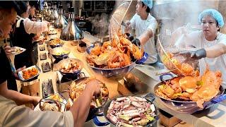 V.ỡ Trận Buffet BLUE BAY Giá 499K/Vé Cua, Ghẹ, Ốc Hơn 100 Món Mới Mở Đã Đông Nghẹt Ở Sài Gòn