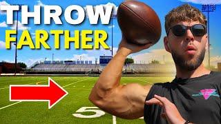 How to Throw a Football Farther