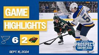 Prospect Game Highlights: Blues 6, Wild 2