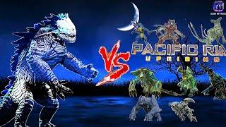 Shimu Vs 8 Kaiju In Pacific Rim & Battle Fight On Slattern