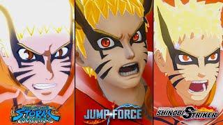 Naruto Storm Connections VS Jump Force VS Shinobi Striker - Ultimate Jutsus, & Abilities Comparison