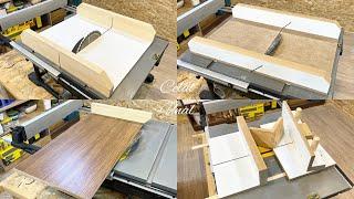 Very simple and useful table saw slides