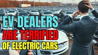 Why Dealers Are Ditching EVs: The Untold Story! | Electric Vehicles Accumulating At Dealer Lots!