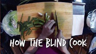 MasterChef winner Christine Ha shows how the Blind cook