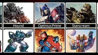 Transformers Comparison: Movie Vs G1