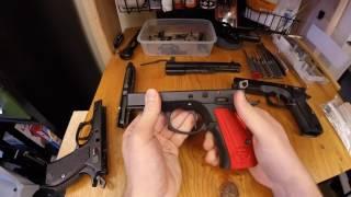 CZ 75 SP-01 Manual Safety  - Explanation - Single Action Only Conversion