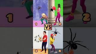 What is the scariest spider?️ #battle #challenge #tiktok #trending #2023 #shorts