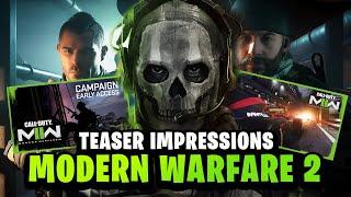 Modern Warfare 2 TEASER TRAILER IMPRESSIONS w/ Blaze2k