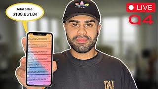 How To CRUSH Dropshipping In Q4 2022 | Live Q&A + Giveaway  - Yash Shah