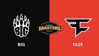 BIG vs FaZe - Mirage - Lower Bracket - Europe - DreamHack Masters Spring 2020