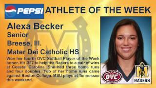 Pepsi Athlete of the Week Alexa Becker