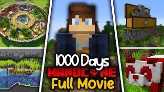 I Survived 1000 Days In Hardcore Minecraft [FULL MOVIE]