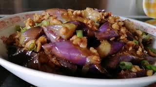 RESEP TERONG OSENG AYAM CINCANG ||CHINIESE FOOD