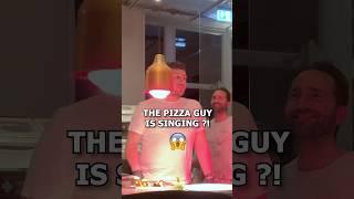 The Pizza Guy turned out to be the most AMAZING Opera Singer