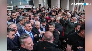 MAHMUT ÖVÜR ADLİYEDE KILIÇDAROĞLU'NA DESTEK VERENLERİN ÖFKESİ