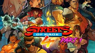 Streets of Rage 4 Co-op Part 1 - Let's Play on Stream