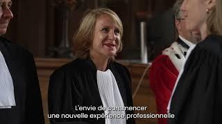 Rentrée judiciaire à travers les premiers pas de Marie Dupont dans ses nouvelles fonctions.