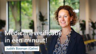 Judith Bosman van Gelre ziekenhuizen over medicatieverificatie via het portaal