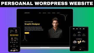 Sidee Loo Sameeyaa Personal Portfolio Website 2024 (WordPress Elementor Tutorial - Somali)