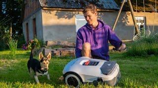 FINALLY Taking CARE of our Messy Lawn with ANTHBOT Genie 3000