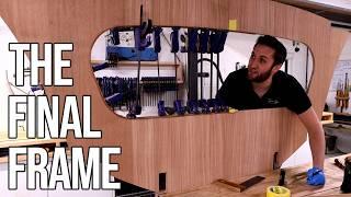 THE FINAL FRAME! Veneering and Laminating a Bulkhead | Building Temptress Part 13